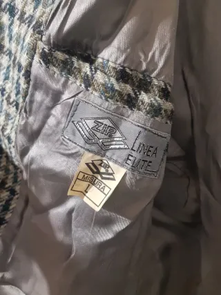 Giacca uomo misto lana over