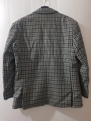 Giacca uomo misto lana over