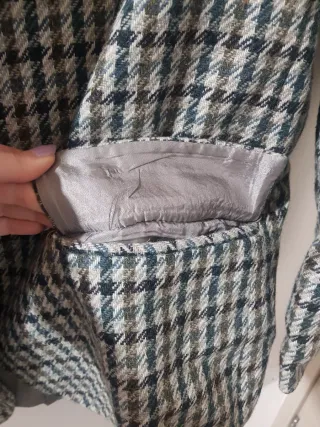 Giacca uomo misto lana over