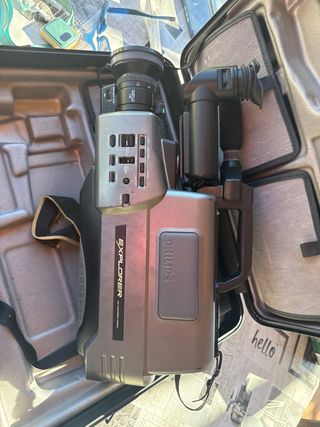 Videocámara Philips VHS HQ Explorer