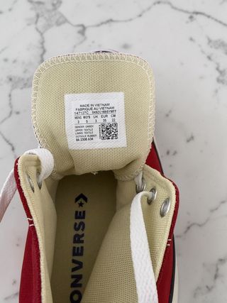 Zapatillas Converse Rojas