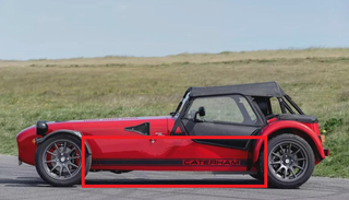 Pegatinas laterales Caterham 7 personalizadas