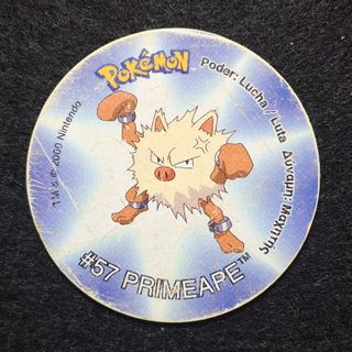 Lote 5 Tazos Pokémon 2000 Matutano Machoke