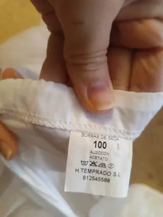 Cancán fallera blanco talla 100