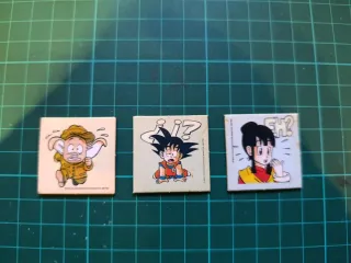 Stickers Dragon Ball Antiguas de cartón duro