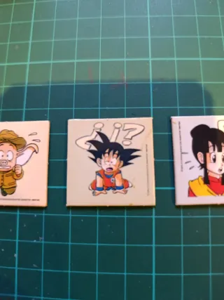 Stickers Dragon Ball Antiguas de cartón duro