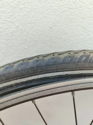 Llanta trasera bicicleta con piñonera