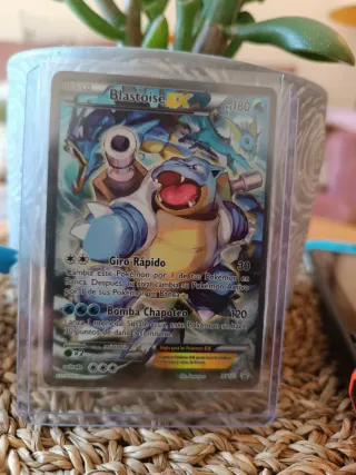 Blastoise EX Carta Pokémon Excelente PSA