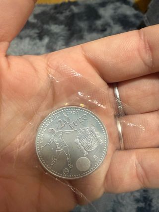 Moneda 20 Euro Campeones del Mundo