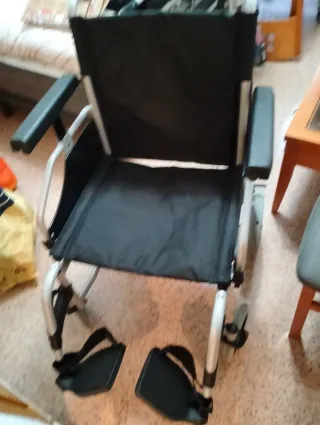 Silla ruedas, 50cm ancho especial,