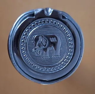 Linterna plateada años 70