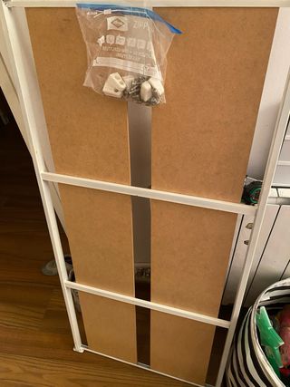 Cuna Colecho Madera Estrella Blanca ( con colchón)