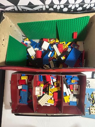 Lego Valigetta Vintage Anni 70 + Locomotiva 396