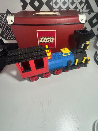 Lego Valigetta Vintage Anni 70 + Locomotiva 396