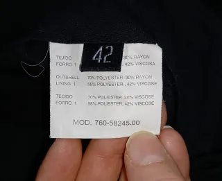 Pantalón de hombre talla 42