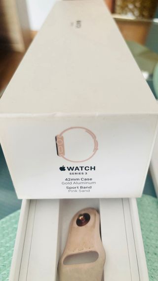 Apple Watch S3 42mm Rosa y dorado