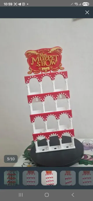 Espositore LEGO The Muppet Show 3D