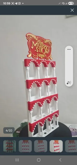 Espositore LEGO The Muppet Show 3D