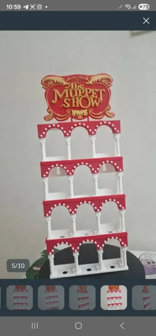 Espositore LEGO The Muppet Show 3D