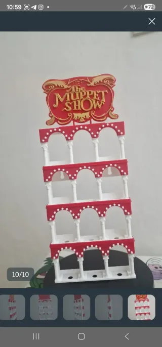 Espositore LEGO The Muppet Show 3D