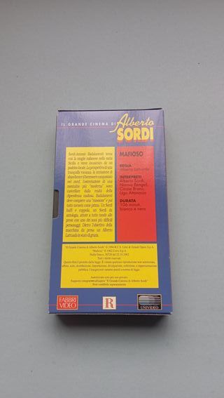 Il Mafioso Alberto Sordi Vhs