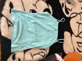 Top tirantes azul claro El Corte Inglés