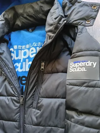 Superdry Giubbotto Scuba Taglia L