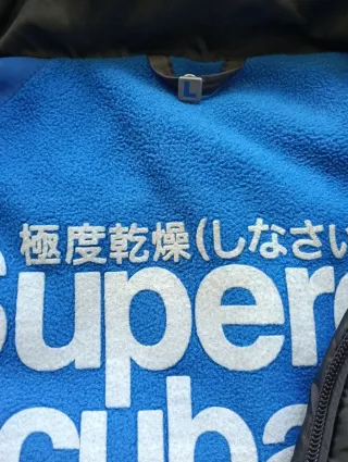 Superdry Giubbotto Scuba Taglia L