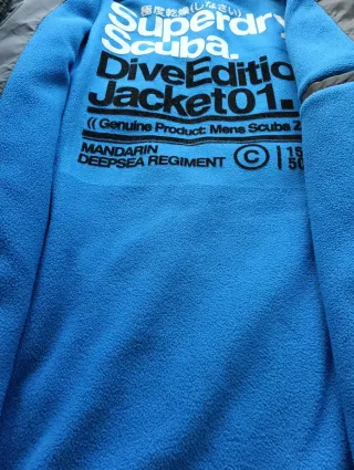 Superdry Giubbotto Scuba Taglia L