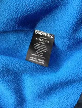 Superdry Giubbotto Scuba Taglia L