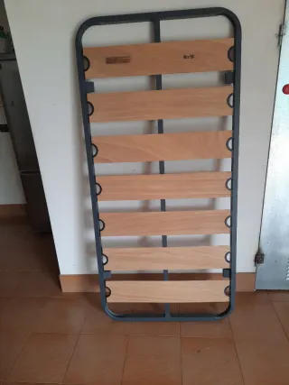Somier metálico y de madera