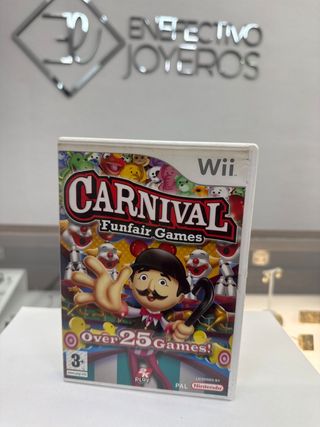 Videojuego Wii Carnival