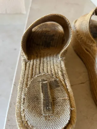 Mules Pull&Bear de esparto