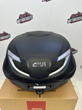 Baúl Moto Givi 39L Negro Nuevo