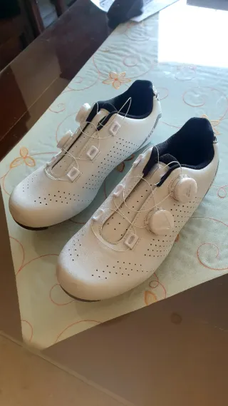 Zapatos Ciclismo Blancos Talla 40