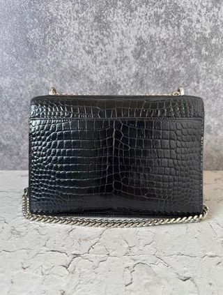 Bolso YSL Cocodrilo Negro