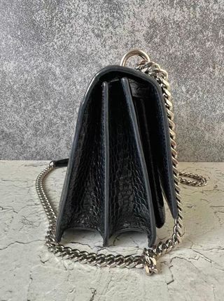 Bolso YSL Cocodrilo Negro