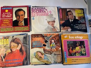 Lote de 33 vinilos. Años 60/70