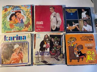 Lote de 33 vinilos. Años 60/70