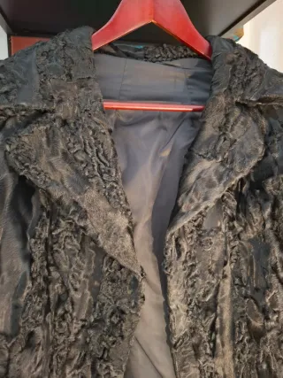 ASTRACÁN T-40-42 ABRIGO PIEL VINTAGE