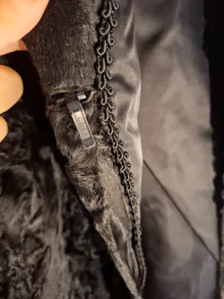 ASTRACÁN T-40-42 ABRIGO PIEL VINTAGE