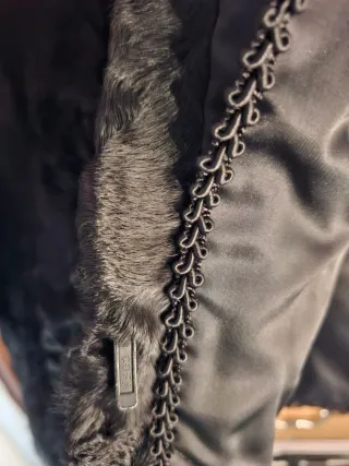 ASTRACÁN T-40-42 ABRIGO PIEL VINTAGE