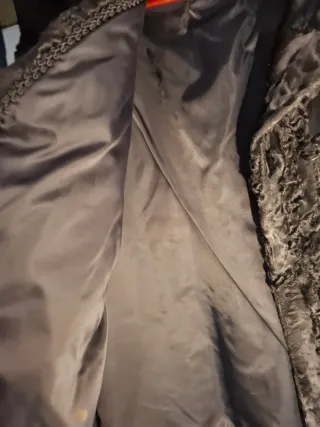 ASTRACÁN T-40-42 ABRIGO PIEL VINTAGE