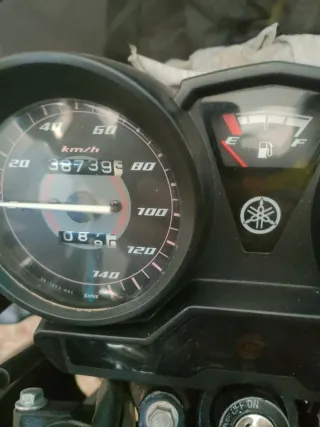 Yamaha YBR125 Negra - ITV 01/27