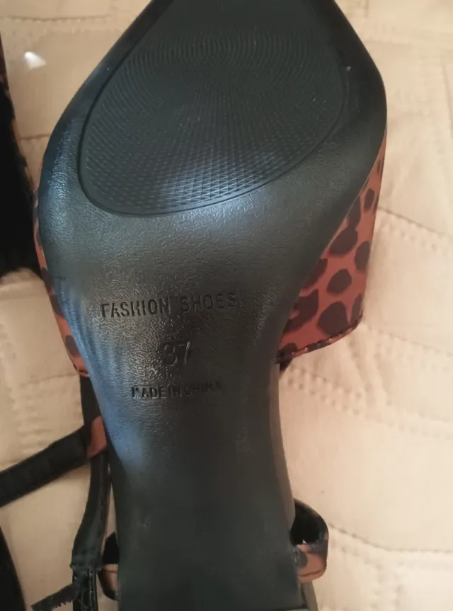 Zapatos Seven Big Tree Animal Print Talla 37