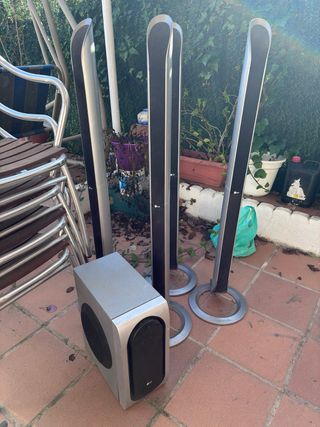 Altavoces LG Plata/Negro