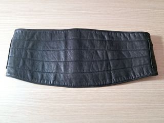 Cinturón piel levantamiento pesas, gimnasio, 90cm