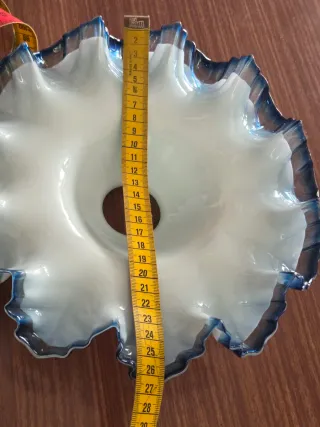 Lampadario vintage vetro anni '50