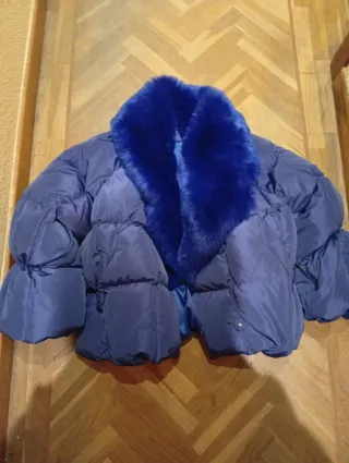 Plumas Teria Yabar Azul Talla M