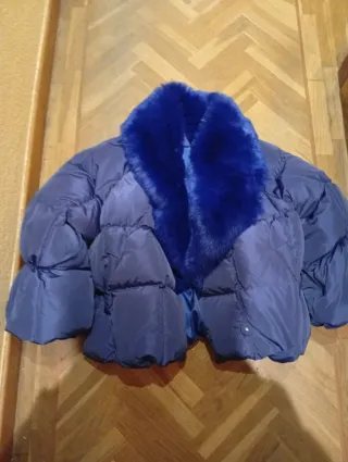 Plumas Teria Yabar Azul Talla M